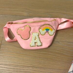 Pink Disney belt bag